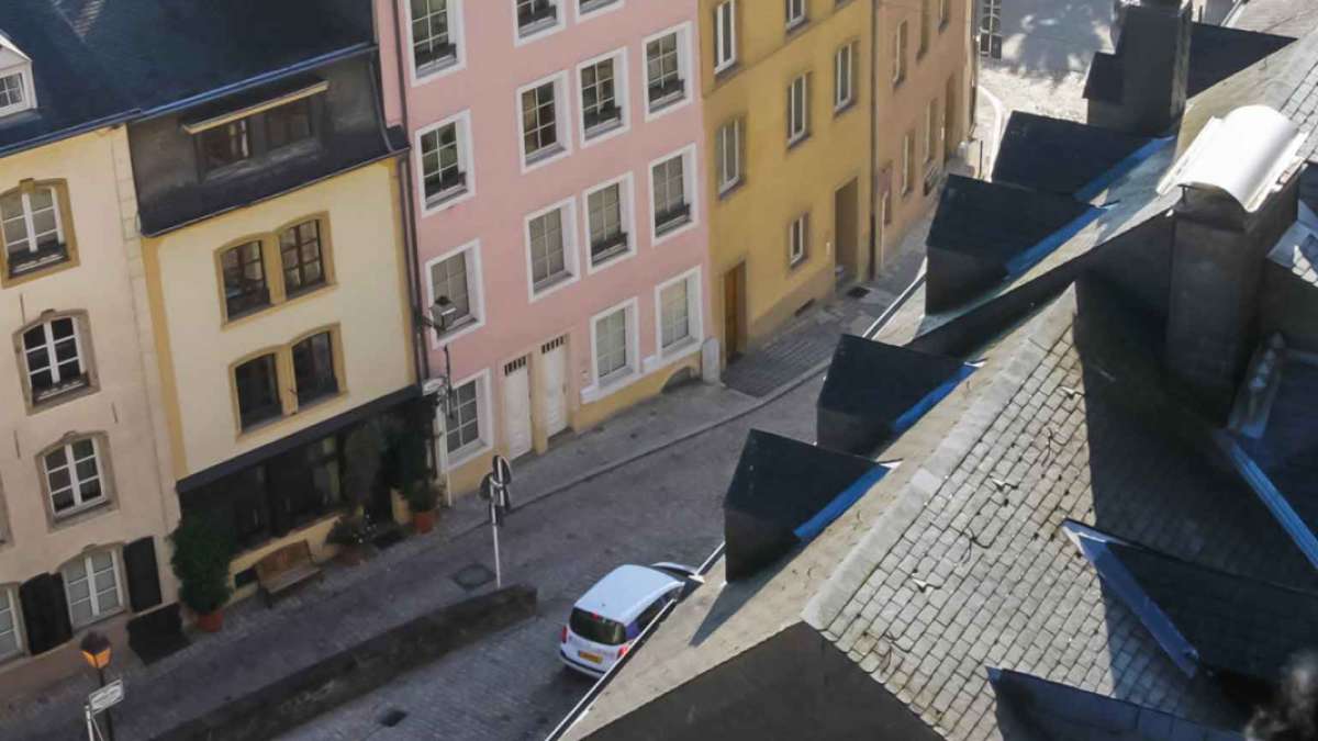 Buildings in a city