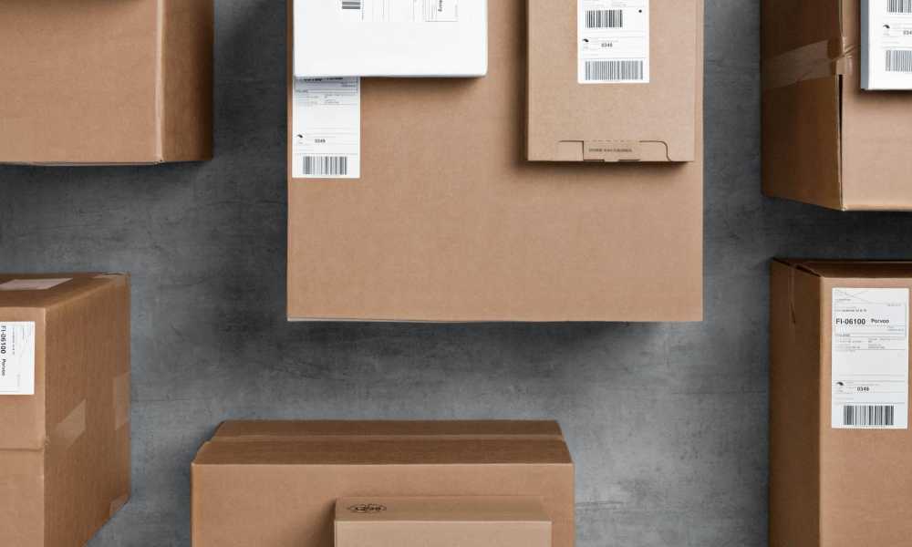 Parcels in different sizes