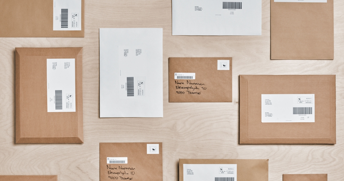 Registered letters bring.no/english