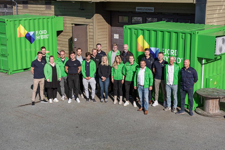 Nitten ansatte samlet i Fjord Hybrid