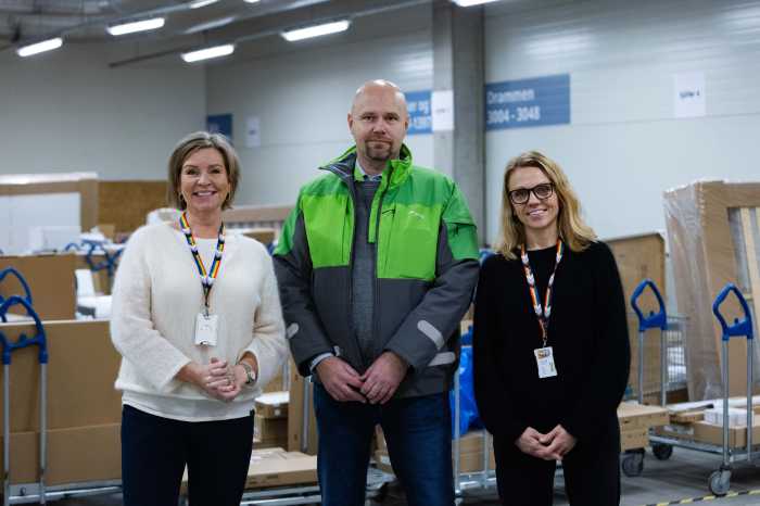 GRØNNE PARTNERE: F.v. Siri Nordhagen, Geir Arne Rundholt og Marit Roald.
