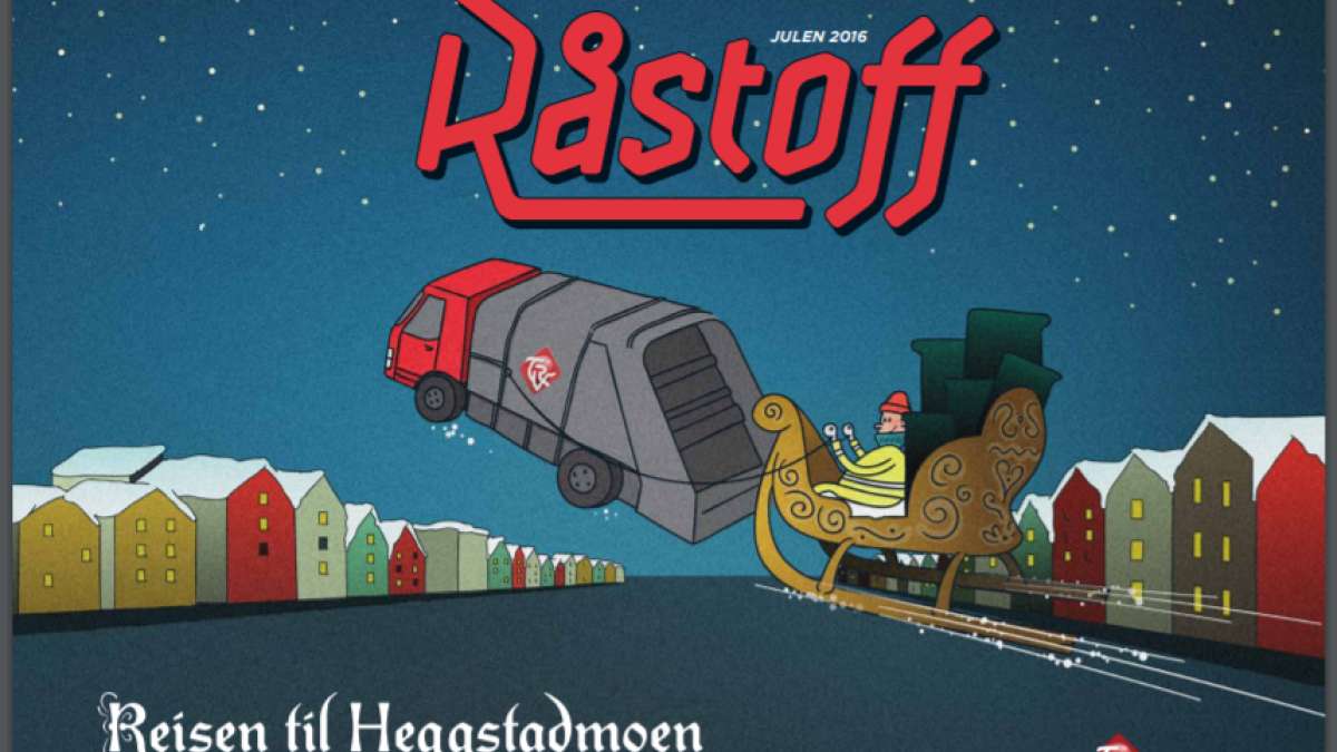 Juleheftet Råstoff fra Trondheim renholdsverk