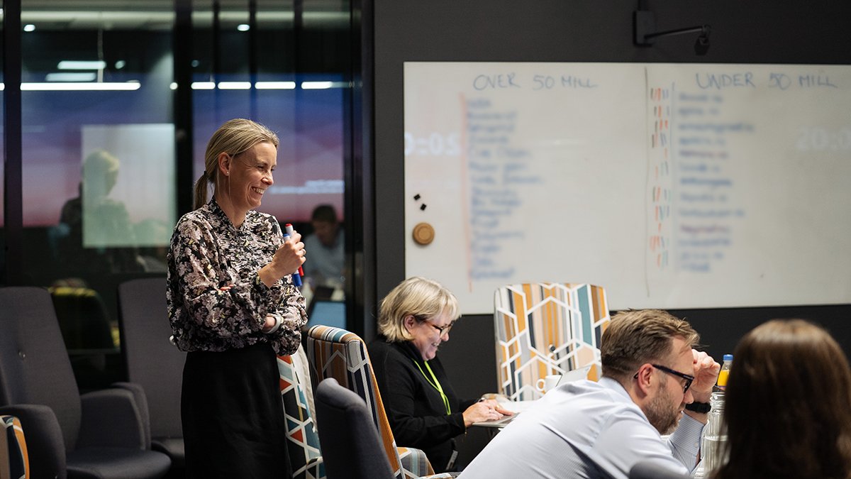 Fokusert arbeid under jurymøte